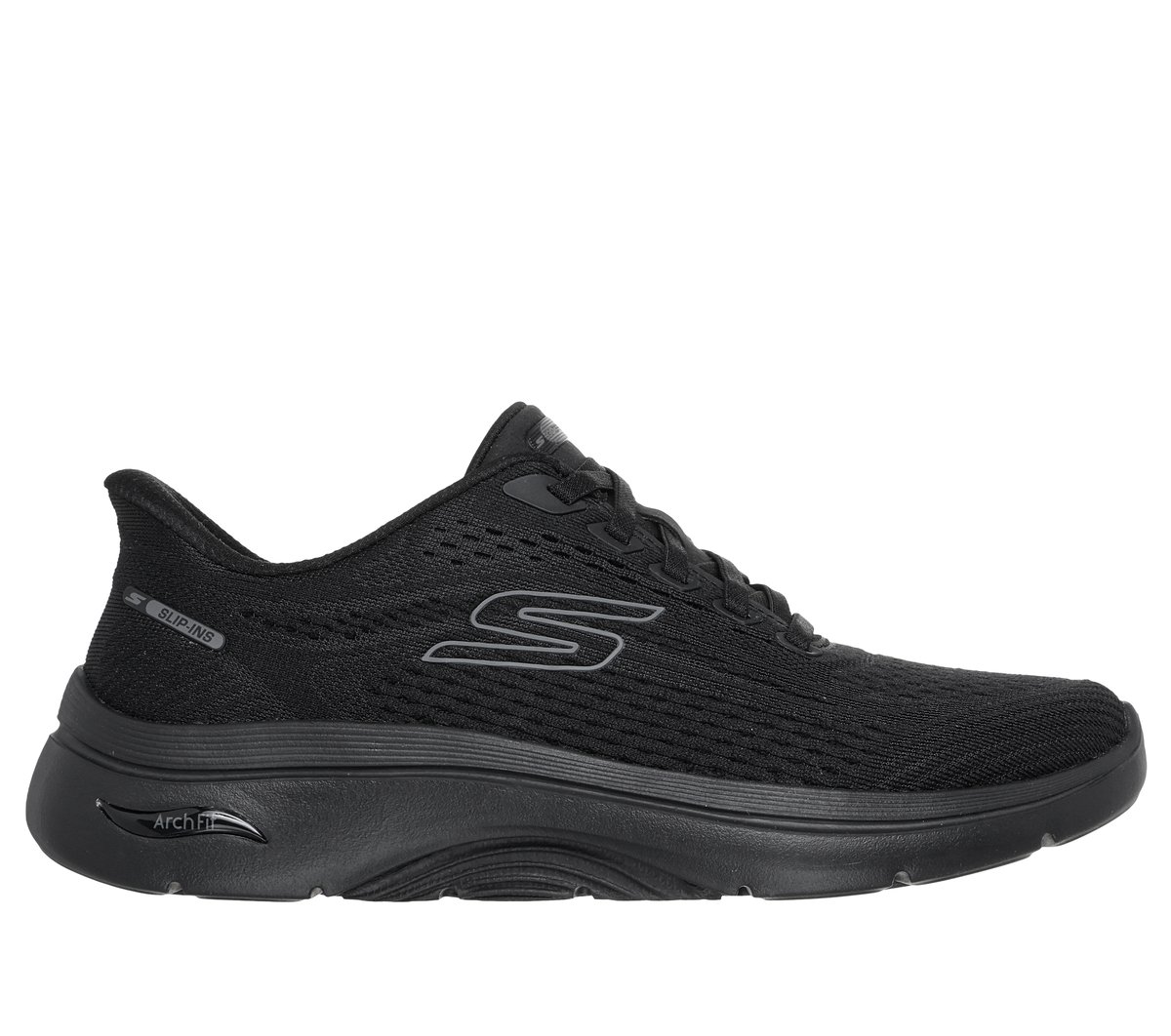 Skechers Slip-ins: GO WALK Arch Fit 2.0 - Kathy — BLACK