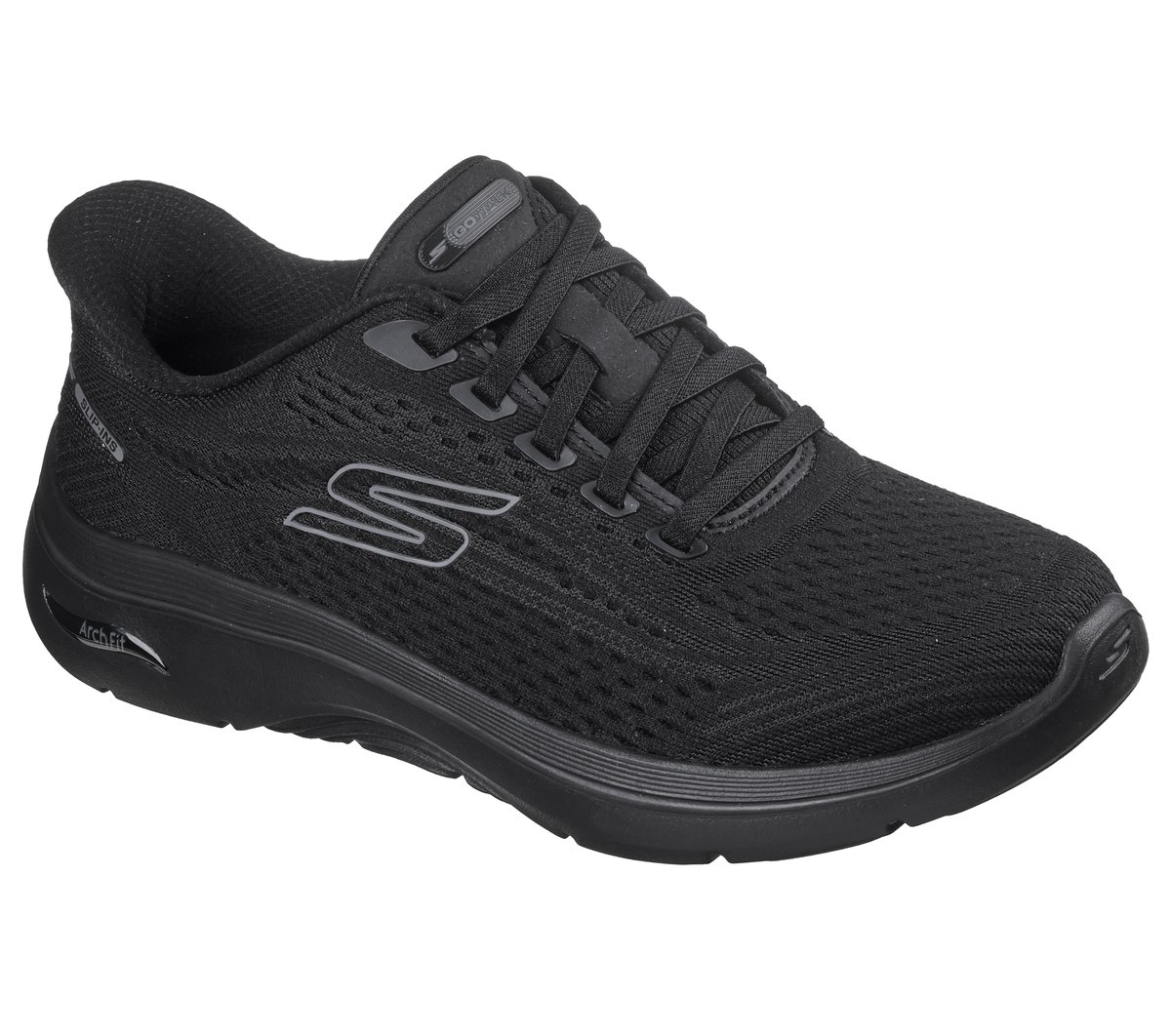 Skechers Slip-ins: GO WALK Arch Fit 2.0 - Kathy — BLACK