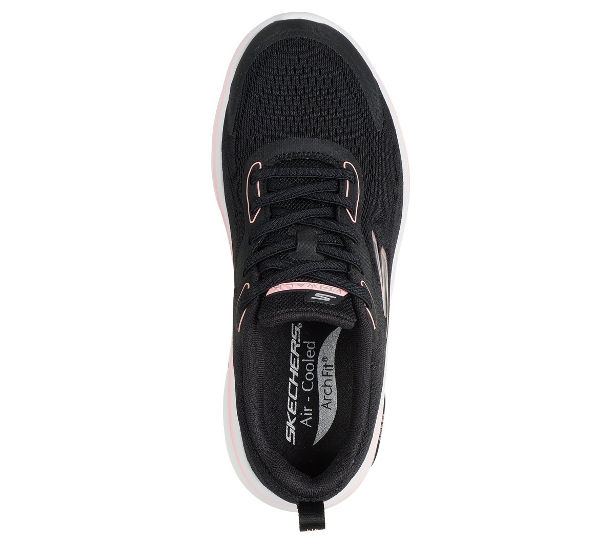 GO WALK Arch Fit 2.0 - Cassy — BLACK / PINK