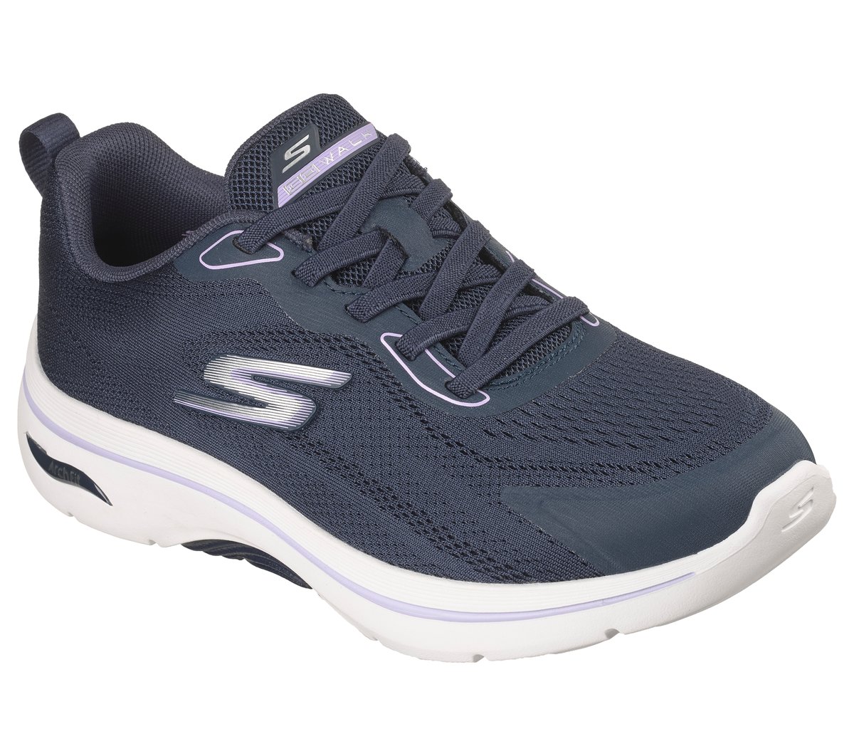 GO WALK Arch Fit 2.0 - Cassy — NAVY / LAVENDER