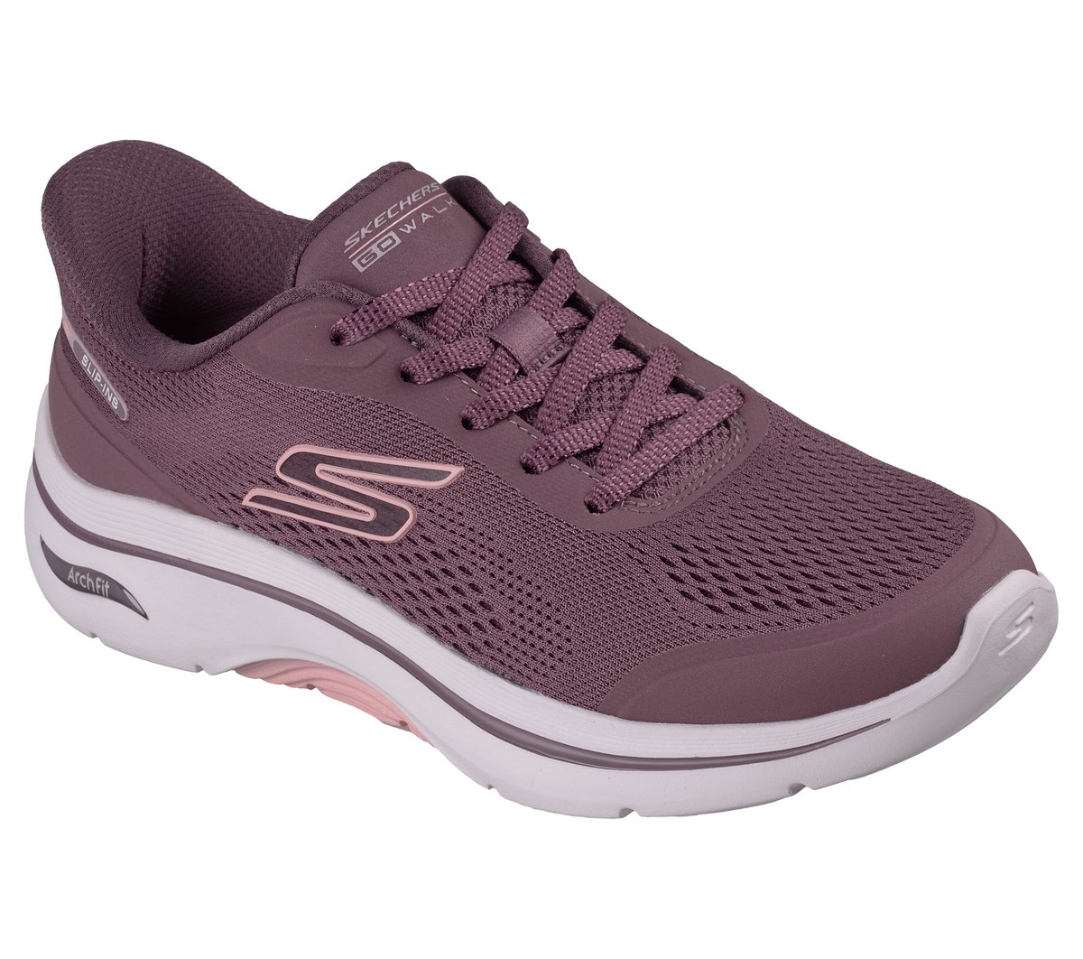 Skechers Slip-ins: GO WALK Arch Fit 2.0 - Cecilia — PLUM