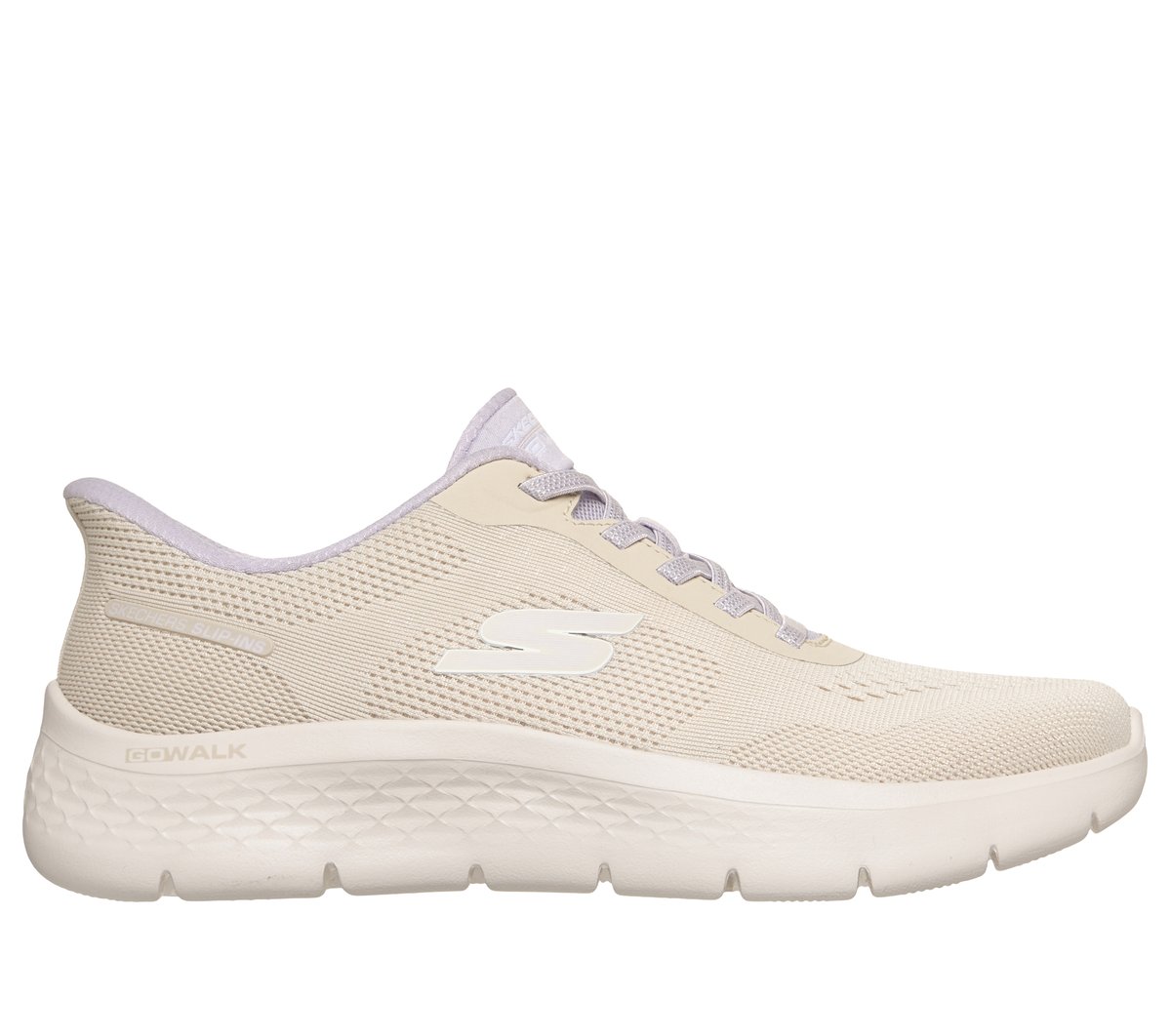 Skechers Slip-ins: GO WALK Flex - Azriel — TAUPE / LAVENDER