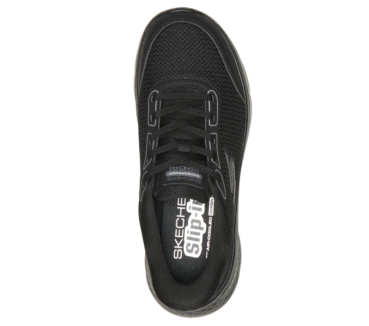 Skechers Slip-ins Waterproof: GO WALK Flex - Mabel — BLACK