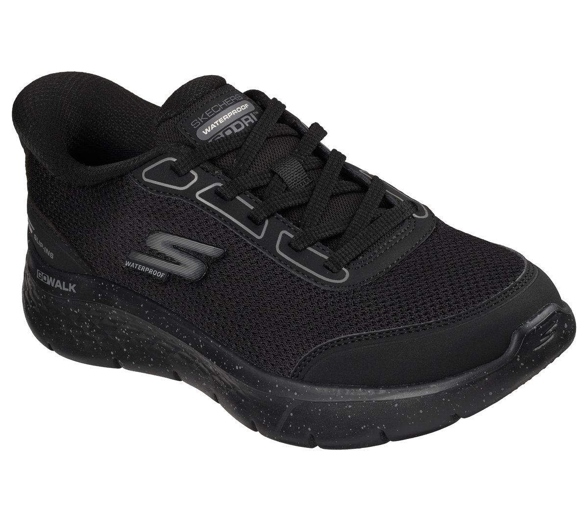 Skechers Slip-ins Waterproof: GO WALK Flex - Mabel — BLACK