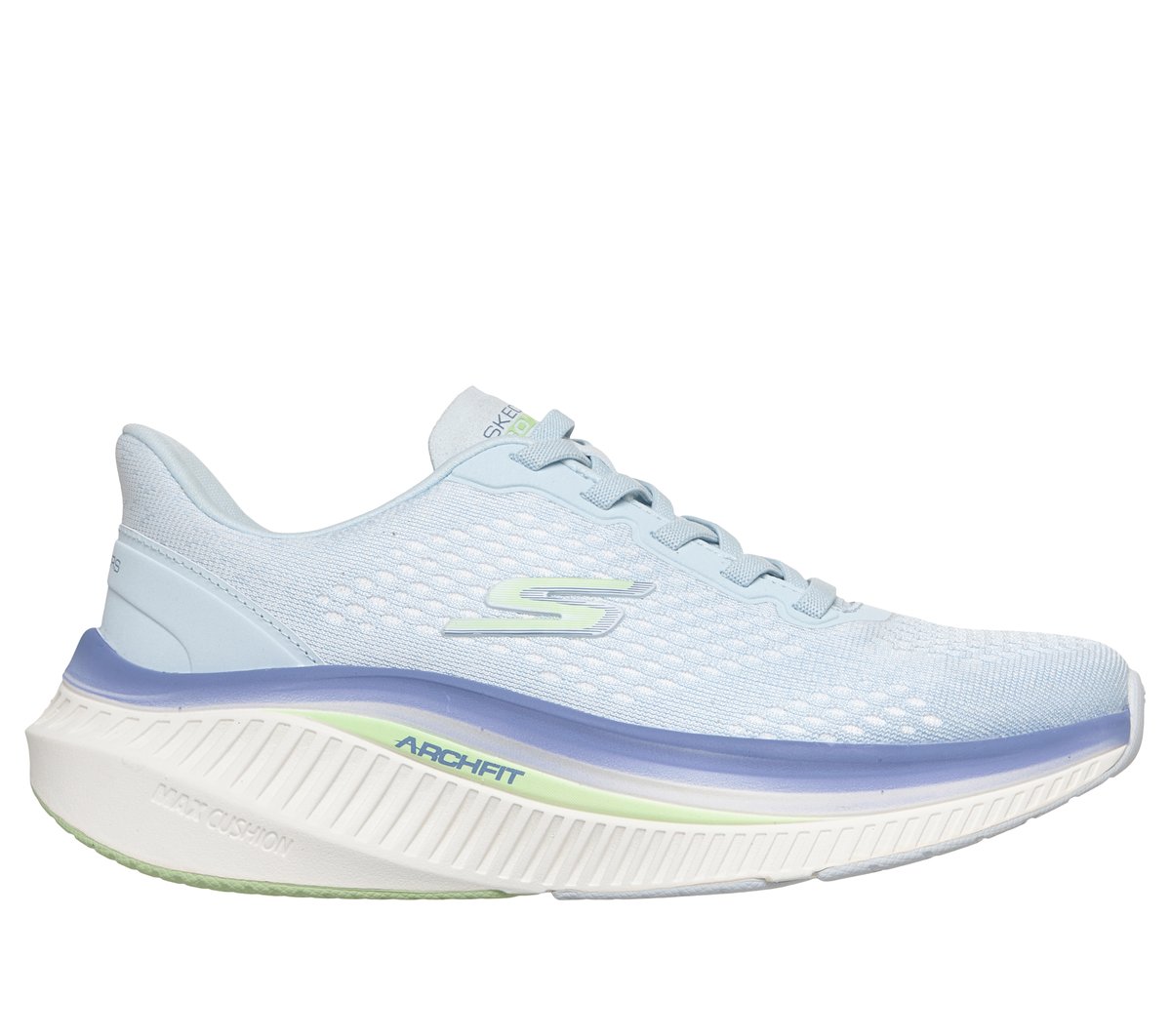 GO WALK Max Cushioning Arch Fit - Roslyn — LIGHT BLUE