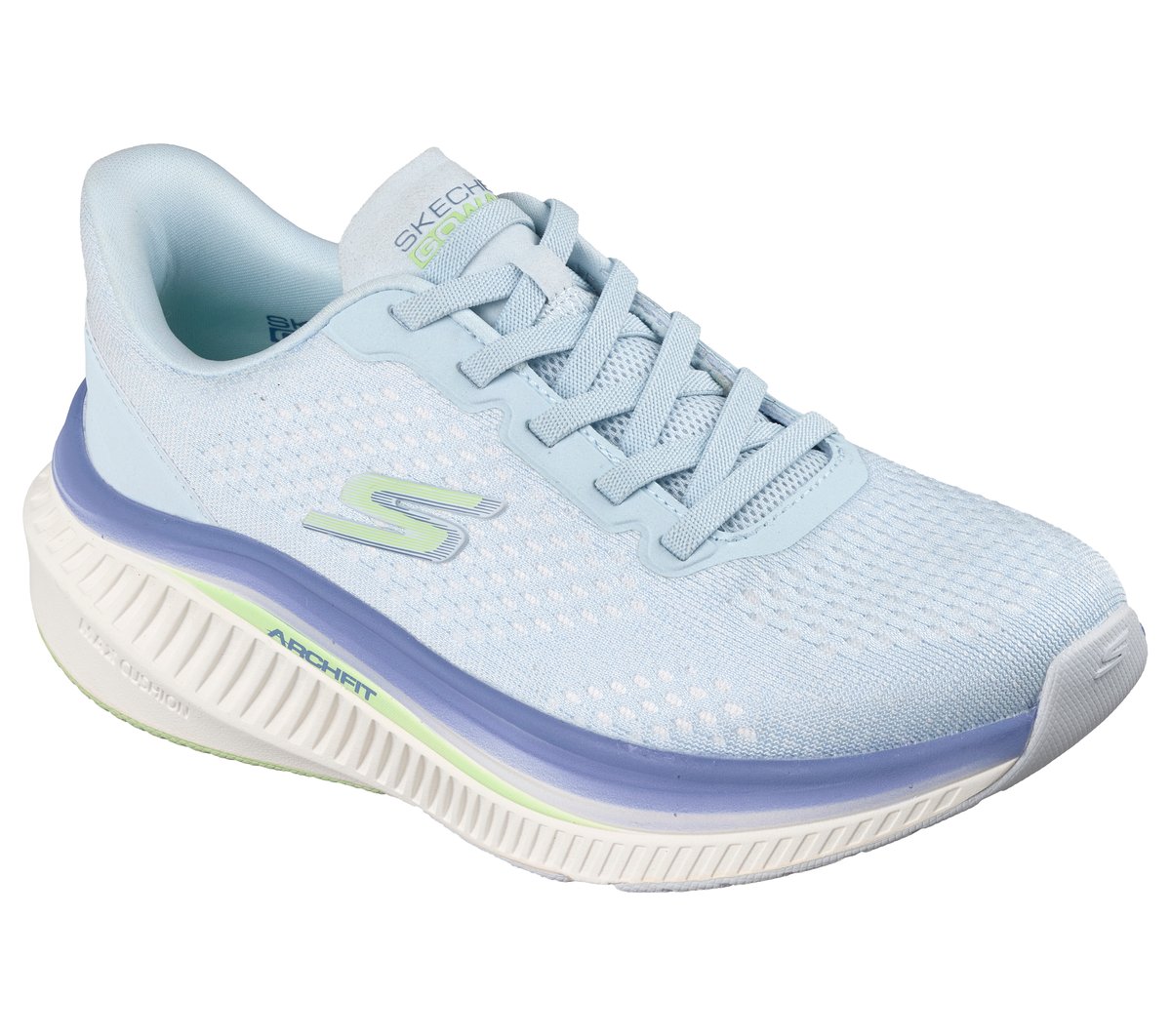 GO WALK Max Cushioning Arch Fit - Roslyn — LIGHT BLUE
