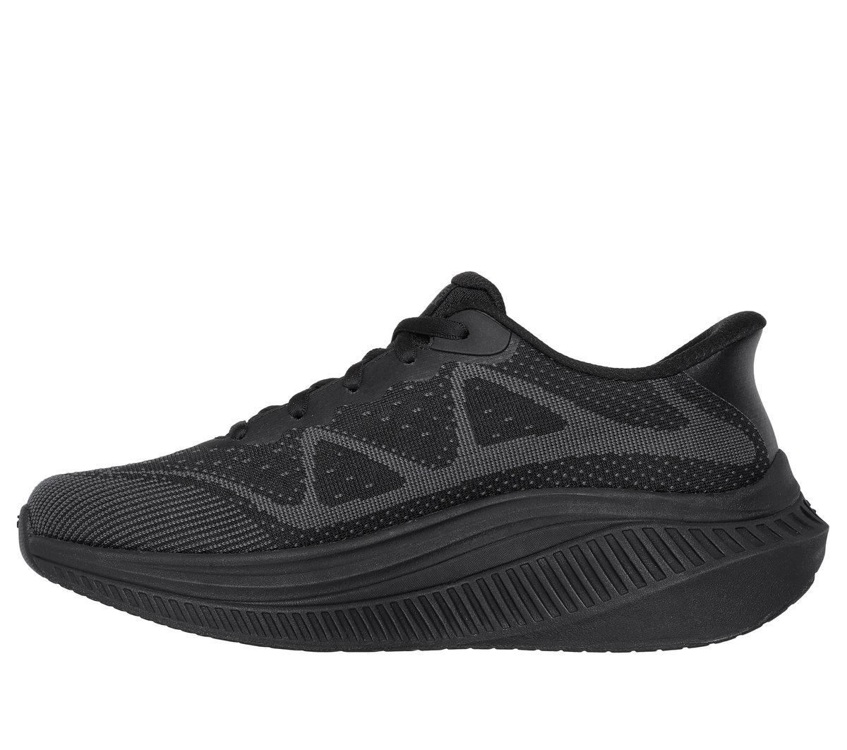 Skechers Slip-ins: GO WALK Max Cushioning Arch Fit - Areena — BLACK
