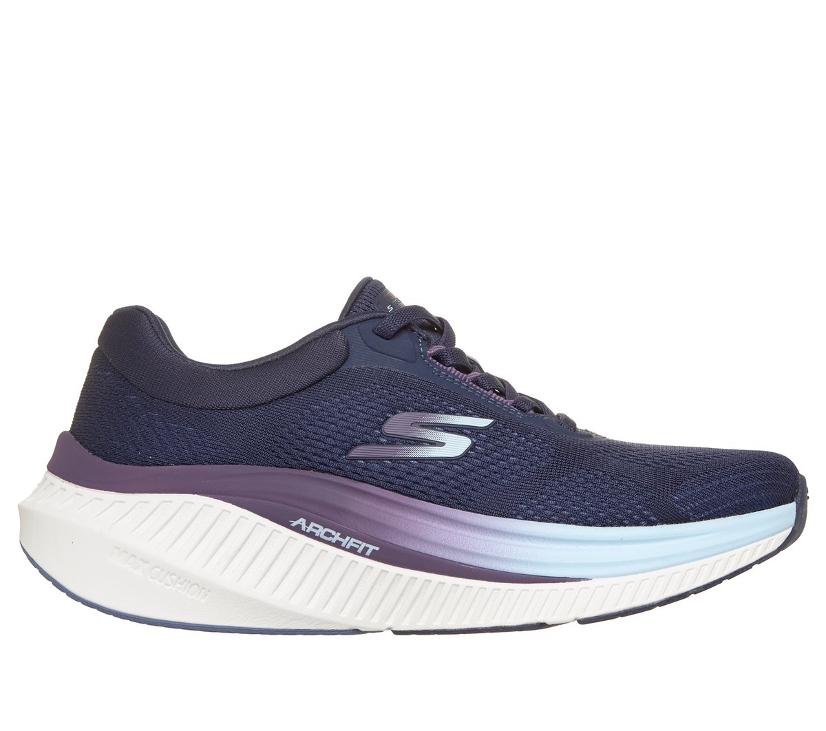 GO WALK Max Cushioning Arch Fit - Clare — NAVY / PURPLE