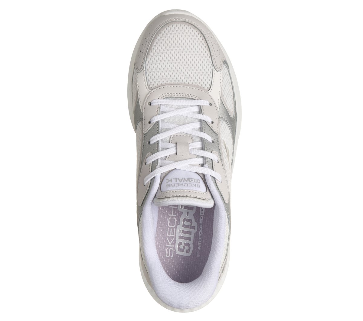 Skechers Slip-ins: GO WALK Now - Aura — SILVER