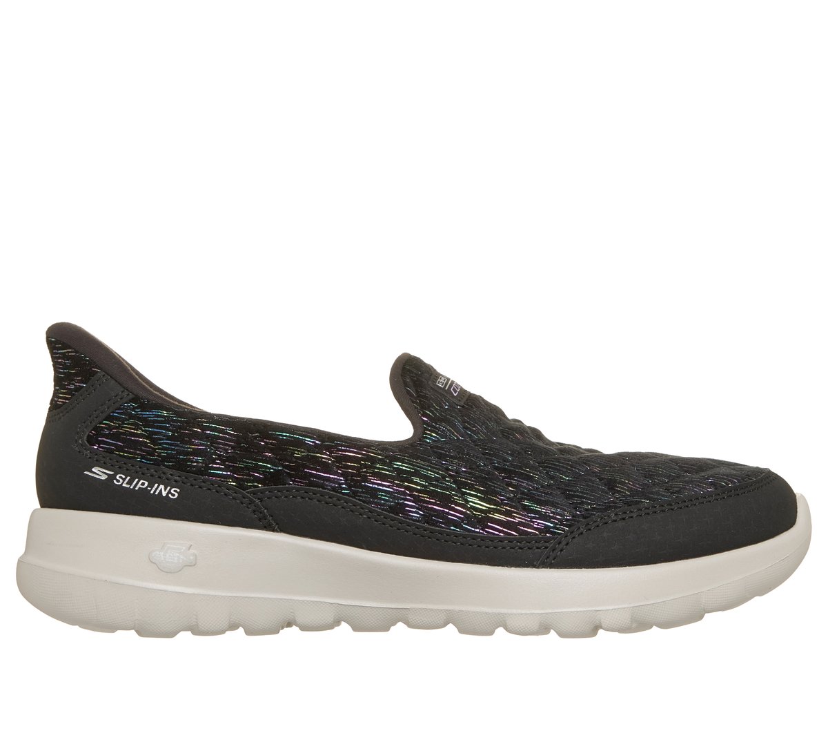 Skechers Slip-ins: GO WALK Joy - Cozy Fit Dream — BLACK