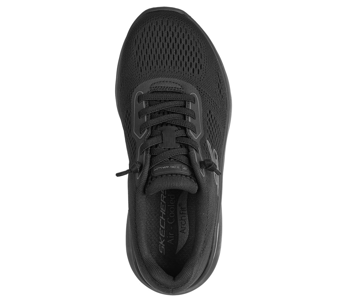 Relaxed Fit: GO WALK Arch Fit N-Joy - Ellie — BLACK