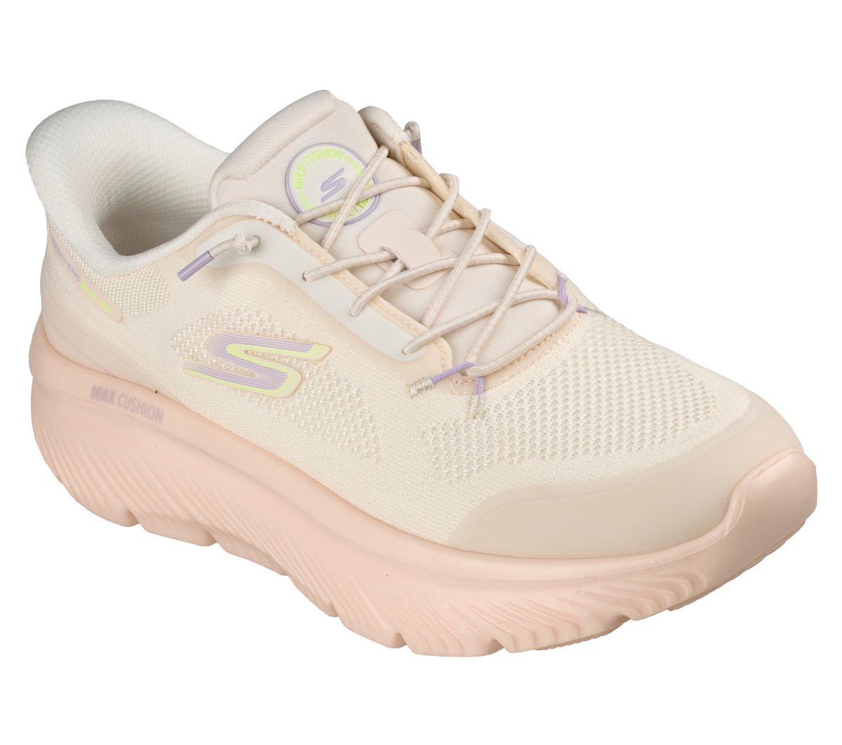 Skechers Slip-ins: GO WALK Max Cushioning Hyper Burst - Nikita — NATURAL