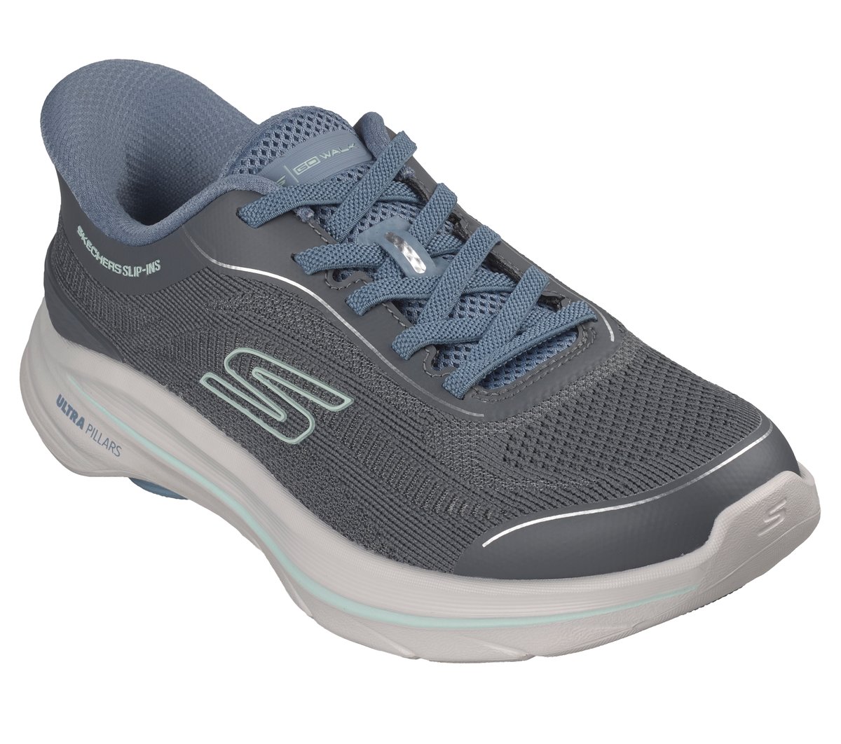 Skechers Slip-ins: GO WALK 8 - Rylee — CHARCOAL