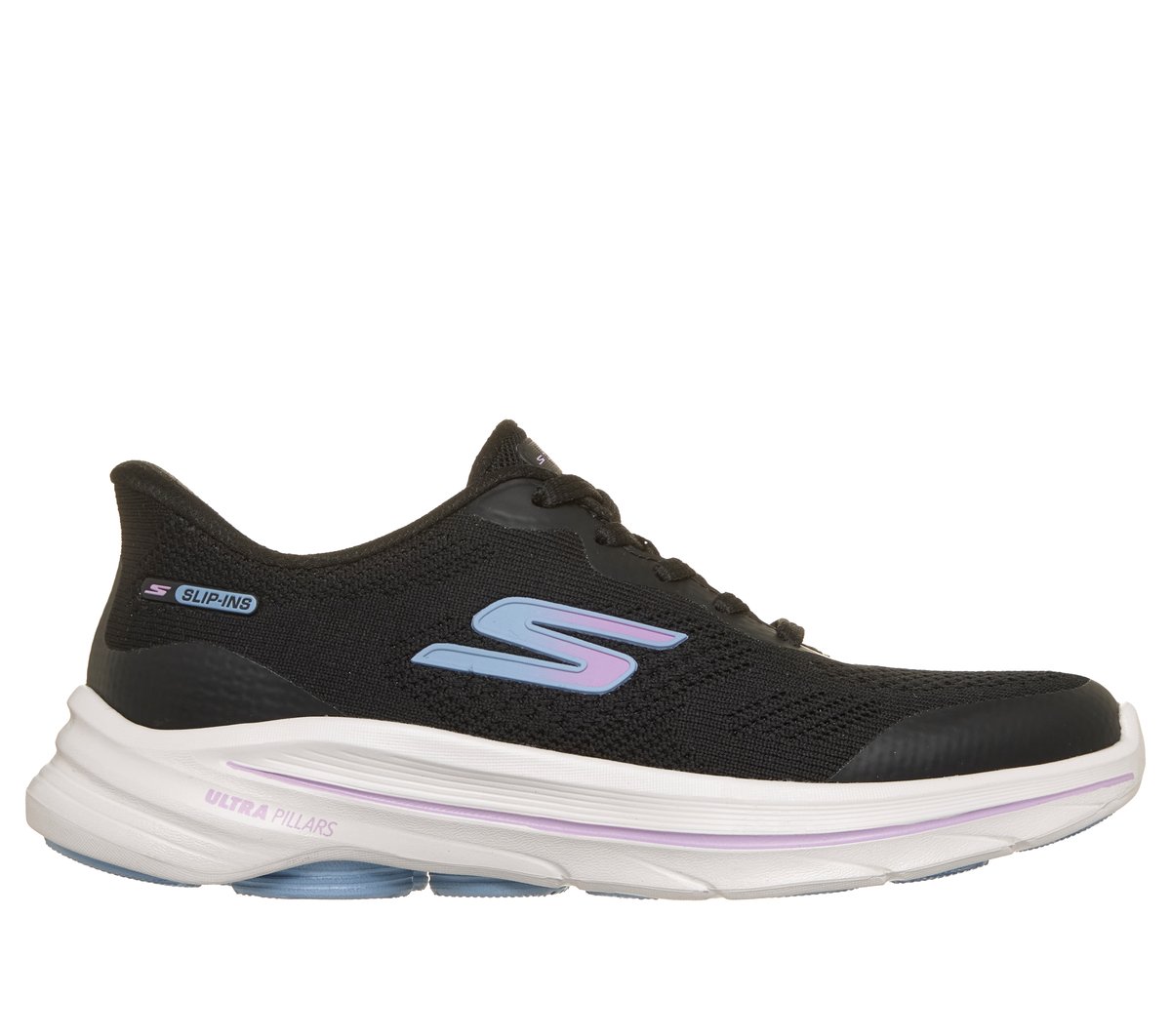 Skechers Slip-ins: GO WALK 8 - Vivian — BLACK