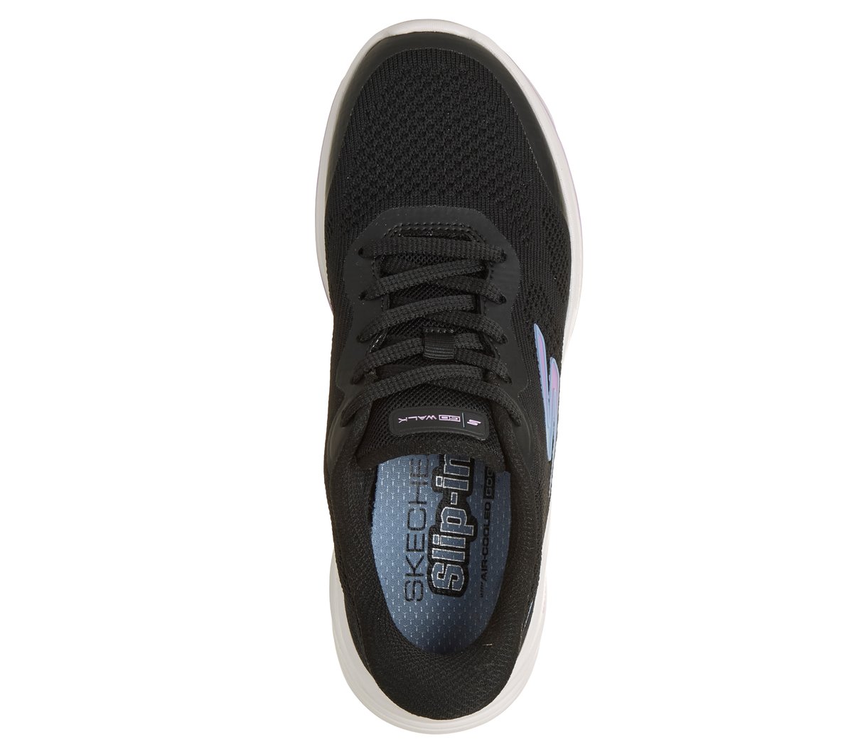 Skechers Slip-ins: GO WALK 8 - Vivian — BLACK