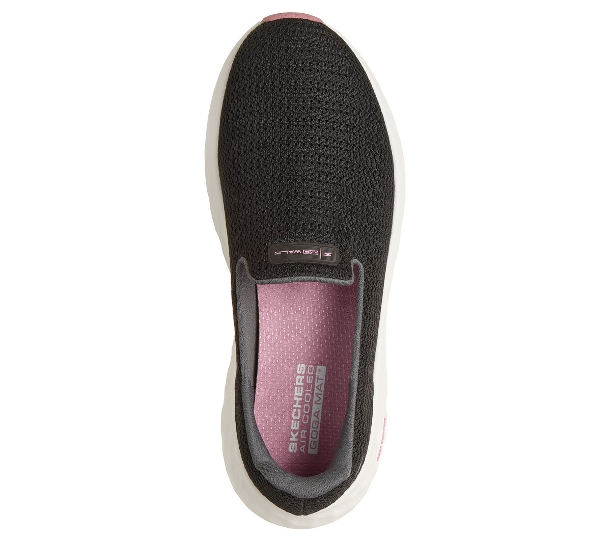 GO WALK Max Cushioning Flex - Stormi — BLACK / PINK