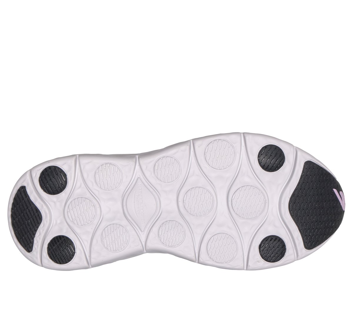 GO WALK Max Cushioning Flex - Destiny — BLACK / WHITE