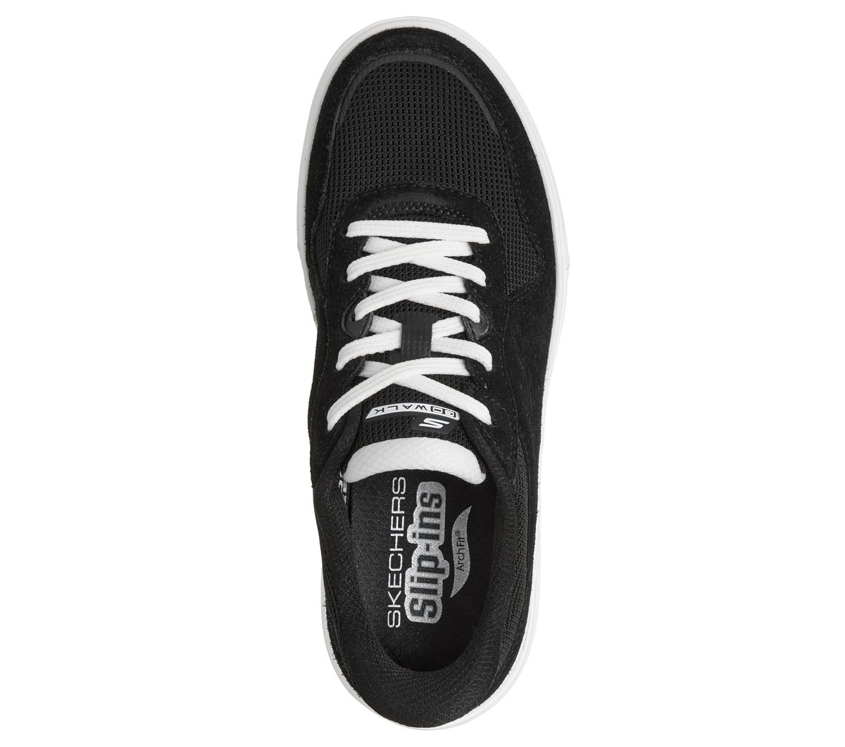 Skechers Slip-ins: GO WALK Commuter - Phoenix — BLACK / WHITE