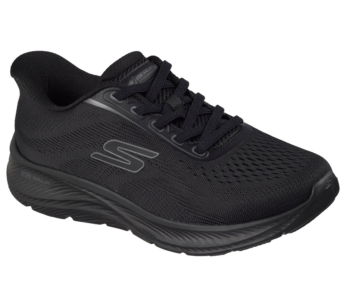 Skechers Slip-ins: GO WALK Flex Plus — BLACK