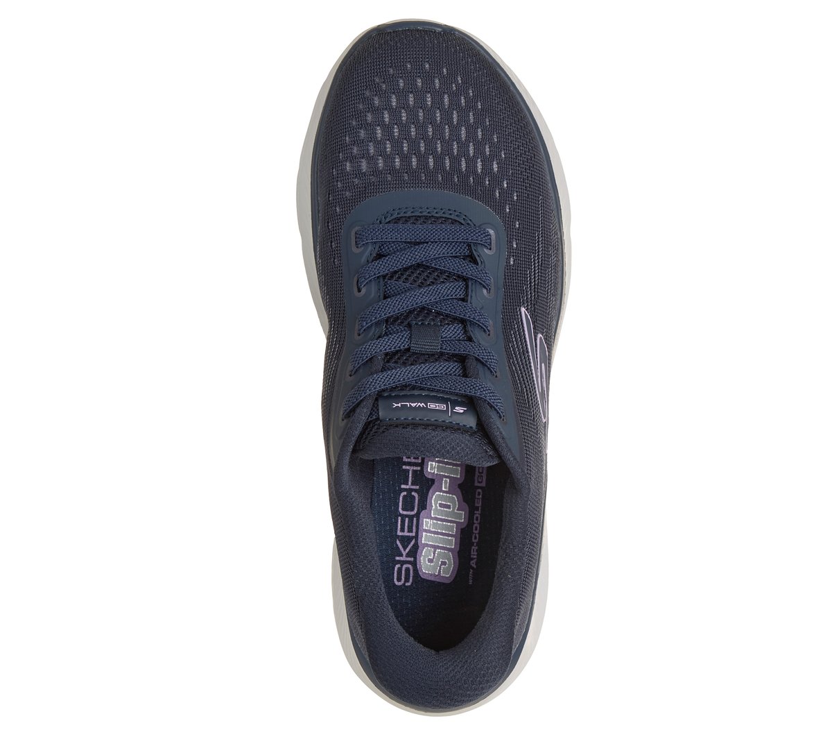 Skechers Slip-ins: GO WALK Flex Plus — NAVY / LAVENDER