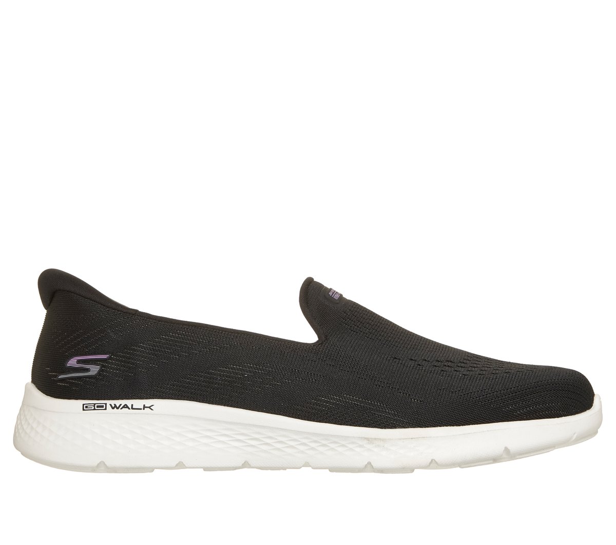Skechers Slip-ins: GO WALK Travel Lite - Matilda — BLACK / WHITE
