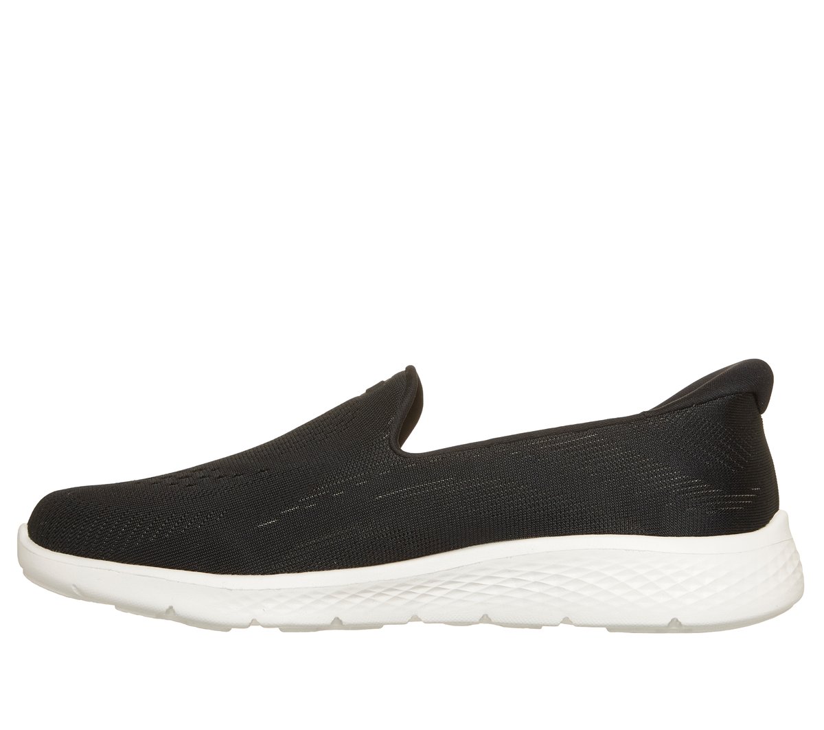 Skechers Slip-ins: GO WALK Travel Lite - Matilda — BLACK / WHITE