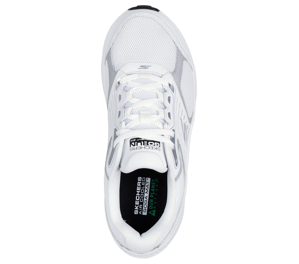 GO RUN Consistent 2.0 - Advantage — WHITE / SILVER