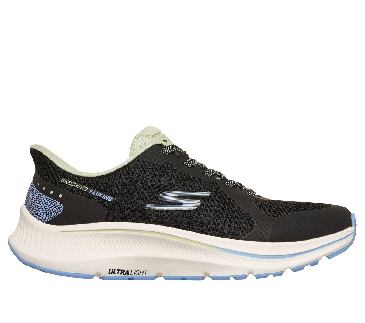 Skechers Slip-ins: GO RUN Consistent 2.0 - Captiva — BLACK / MINT
