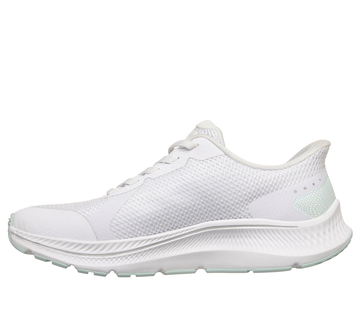 Skechers Slip-ins: GO RUN Consistent 2.0 - Captiva — WHITE / LIGHT BLUE