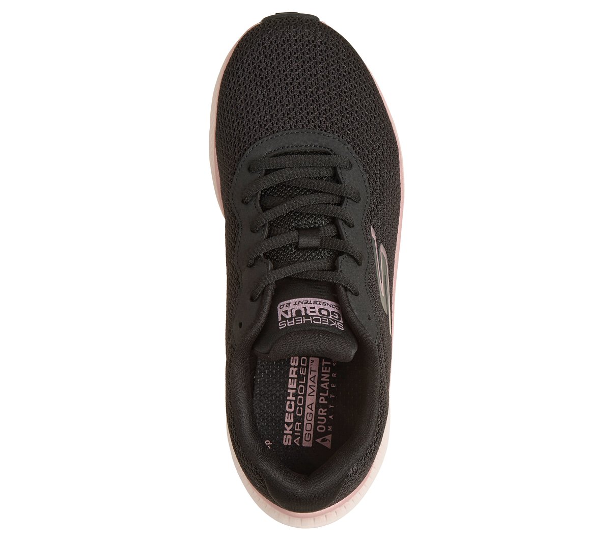 GO RUN Consistent 2.0 - Fast Pace — BLACK / MAUVE