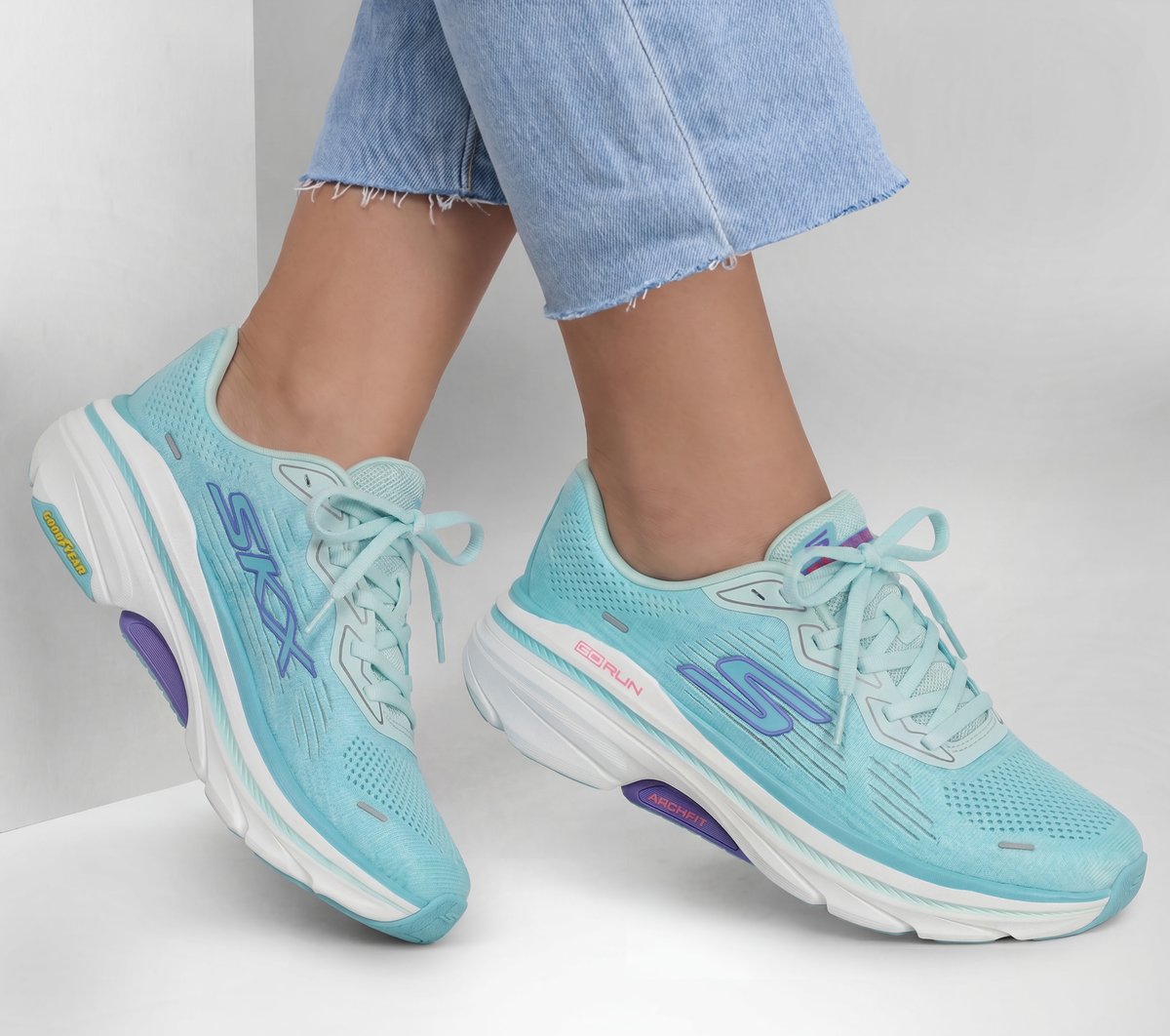 Max Cushioning Arch Fit 2.0 - Jetsin — AQUA