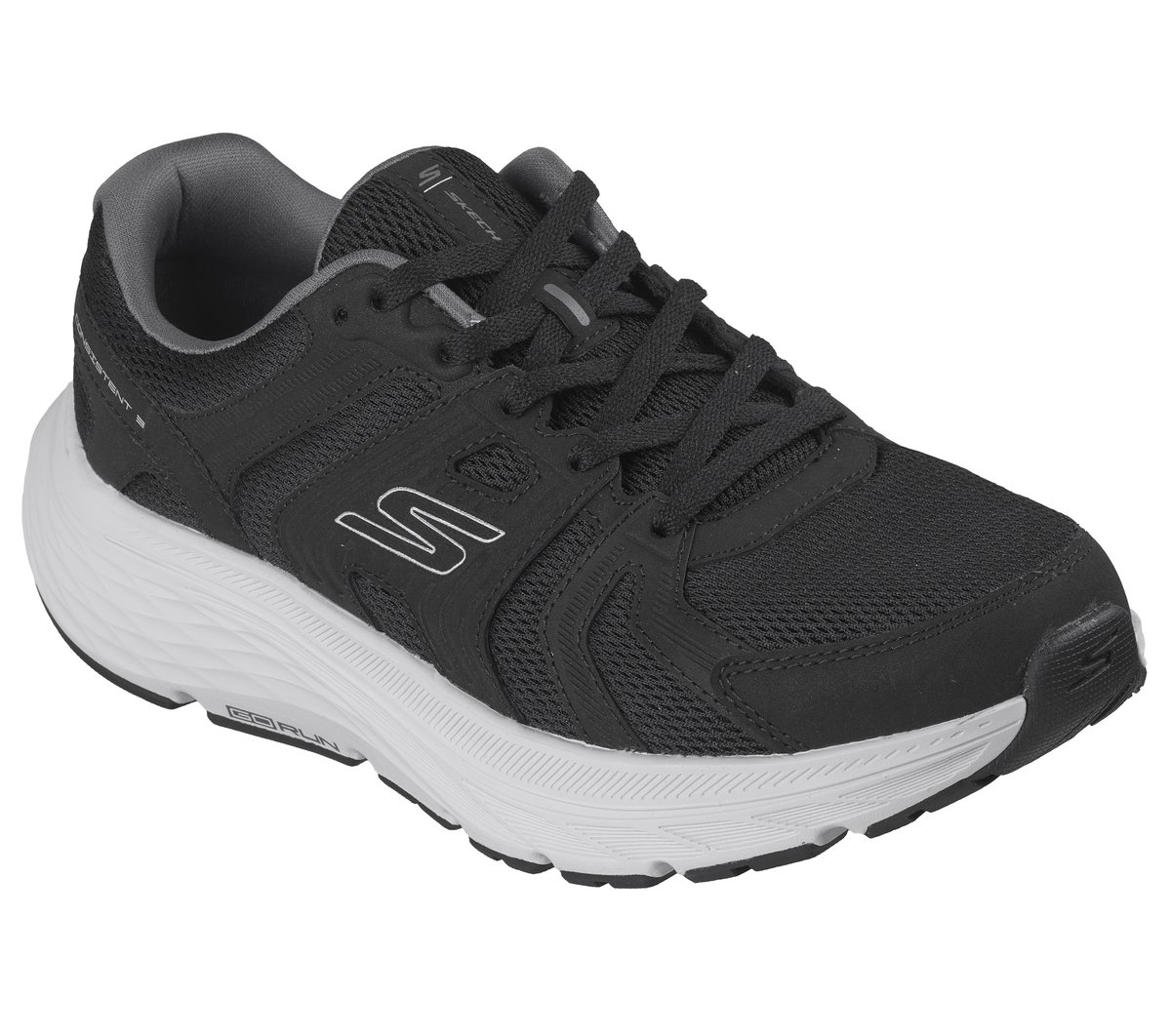 GO RUN Consistent 3 - Core Track — BLACK