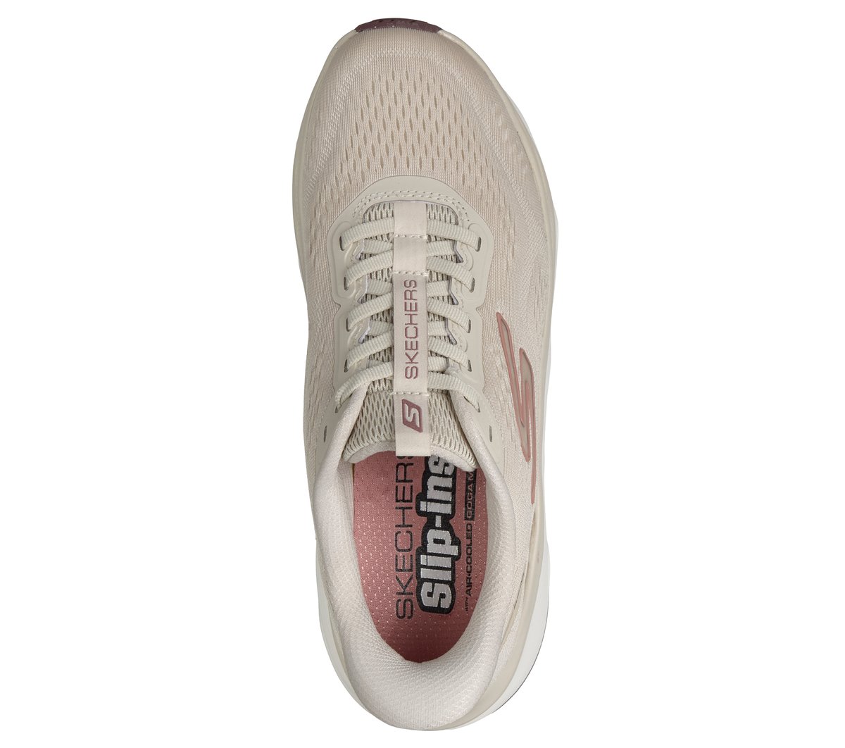 Skechers Slip-ins: Max Run — NATURAL