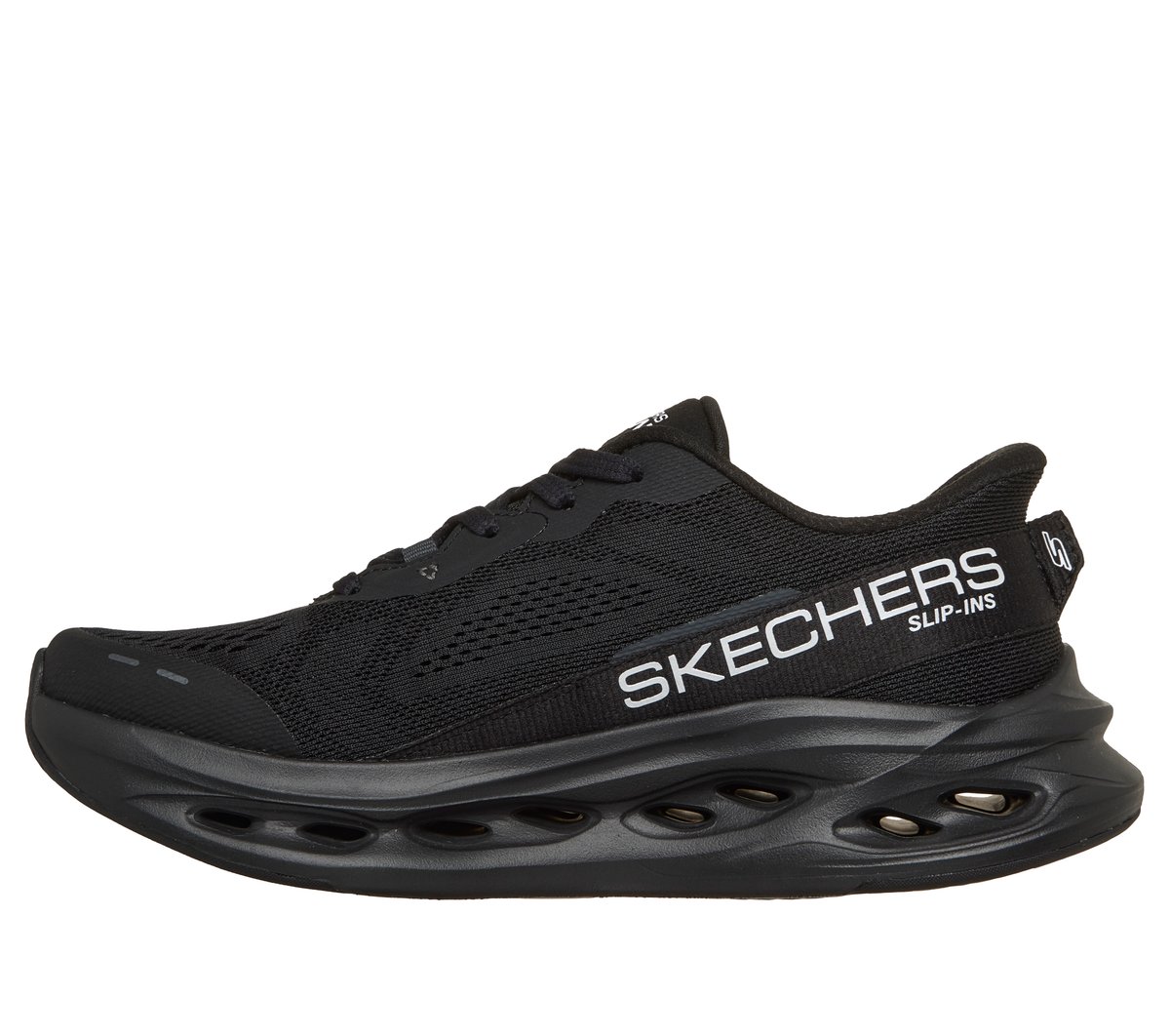 Skechers Slip-ins: Max Cushioning Glide-Step — BLACK