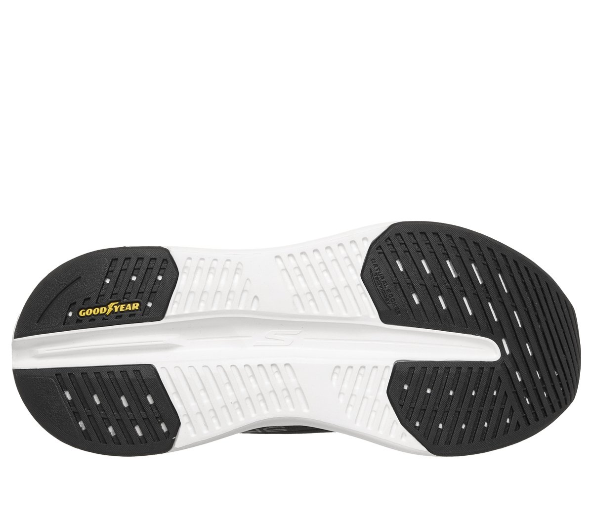 Skechers Slip-ins: Max Cushioning Glide-Step — BLACK / WHITE