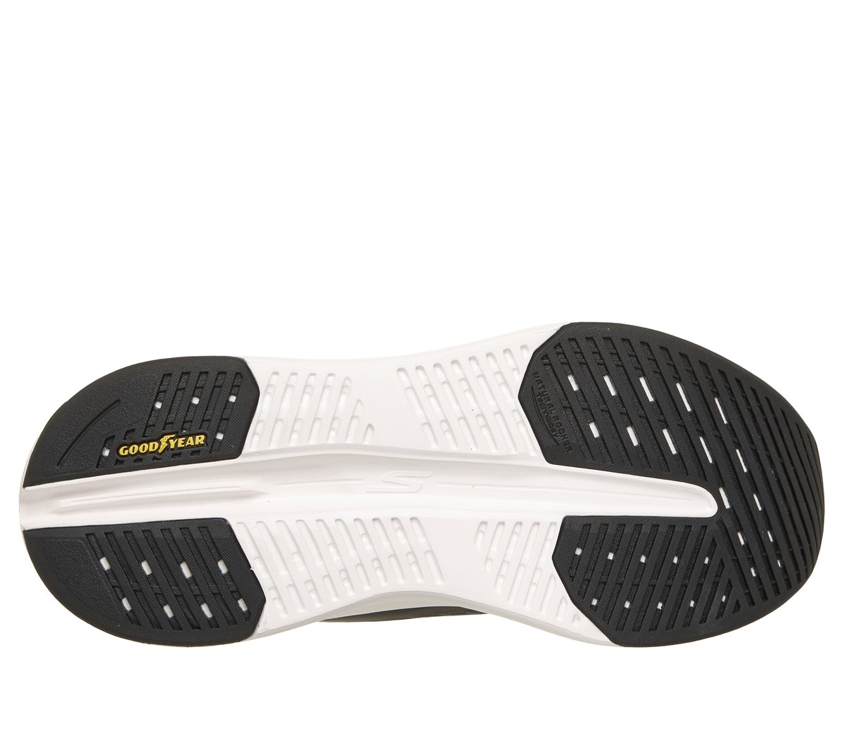 Skechers Slip-ins: Max Cushioning Glide-Step - Sapphire — BLACK / WHITE