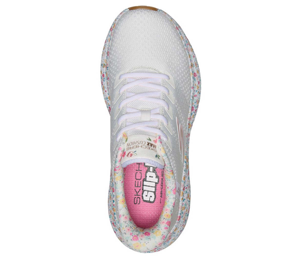 Skechers Slip-ins: Max Cushioning Endeavour - Dabney — WHITE / PINK
