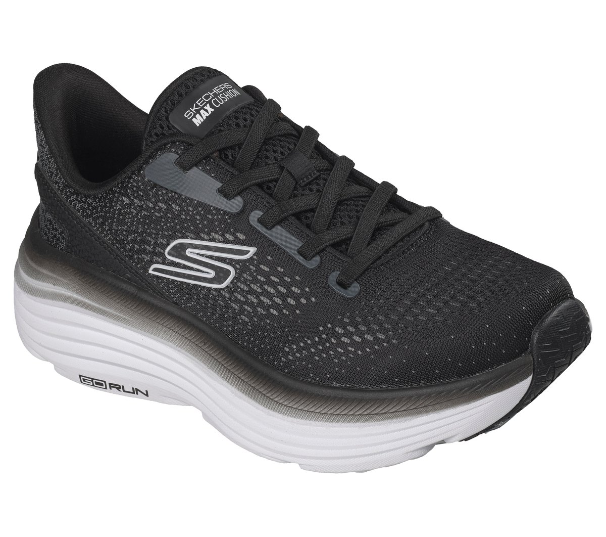 Max Cushioning Endeavour - Kauska — BLACK / WHITE