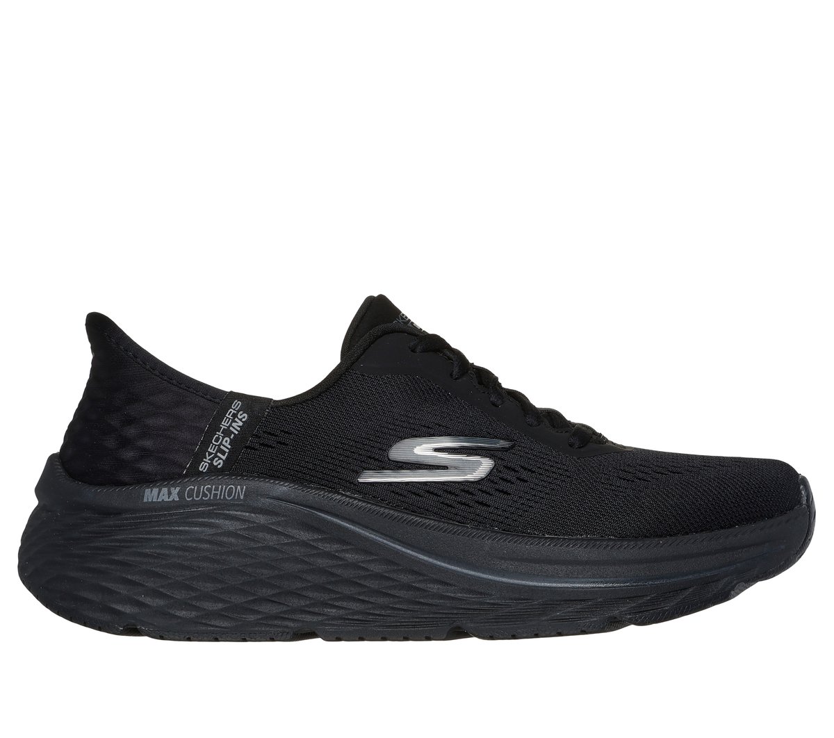 Skechers Slip-ins: Max Cushioning Elite - Vanish — BLACK