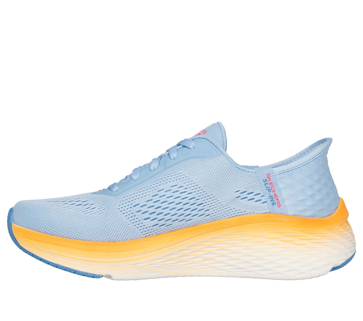Skechers Slip-ins: Max Cushioning Elite 2.0 — BLUE  /  ORANGE
