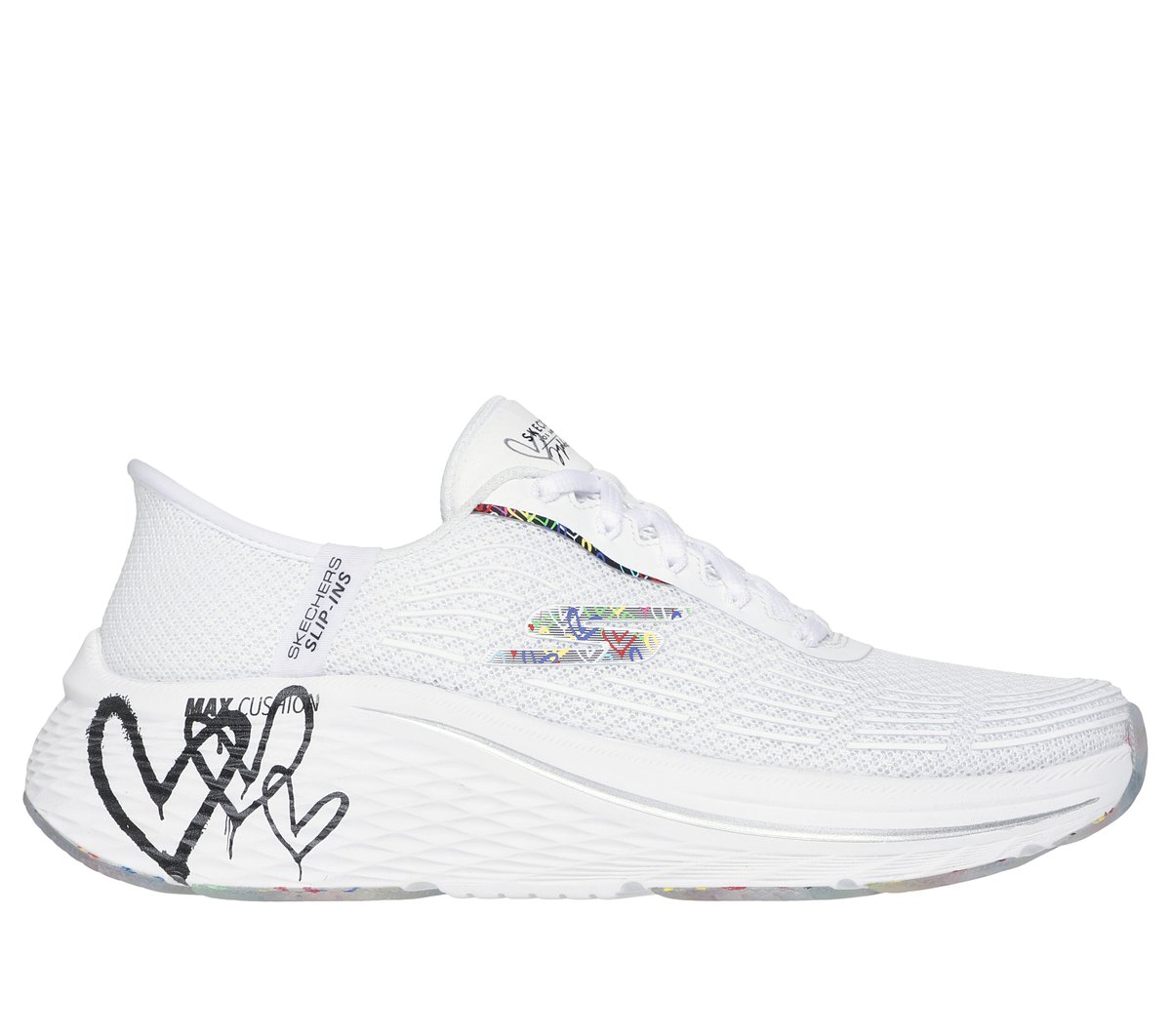 Skechers Slip-ins JGoldcrown: Max Cushioning Elite 2.0 - Osceola — WHITE / BLACK