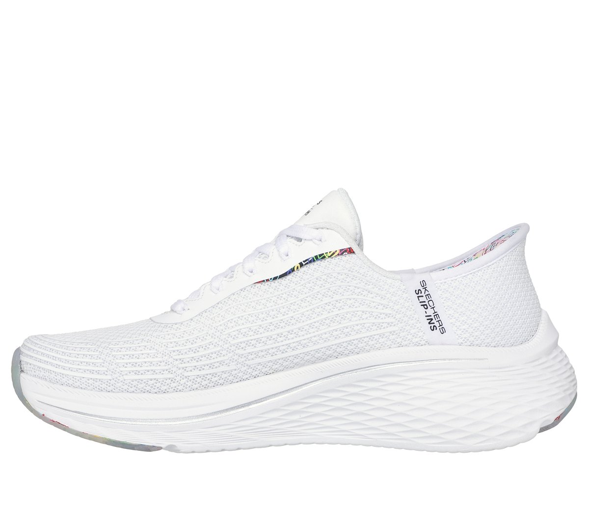 Skechers Slip-ins JGoldcrown: Max Cushioning Elite 2.0 - Osceola — WHITE / BLACK