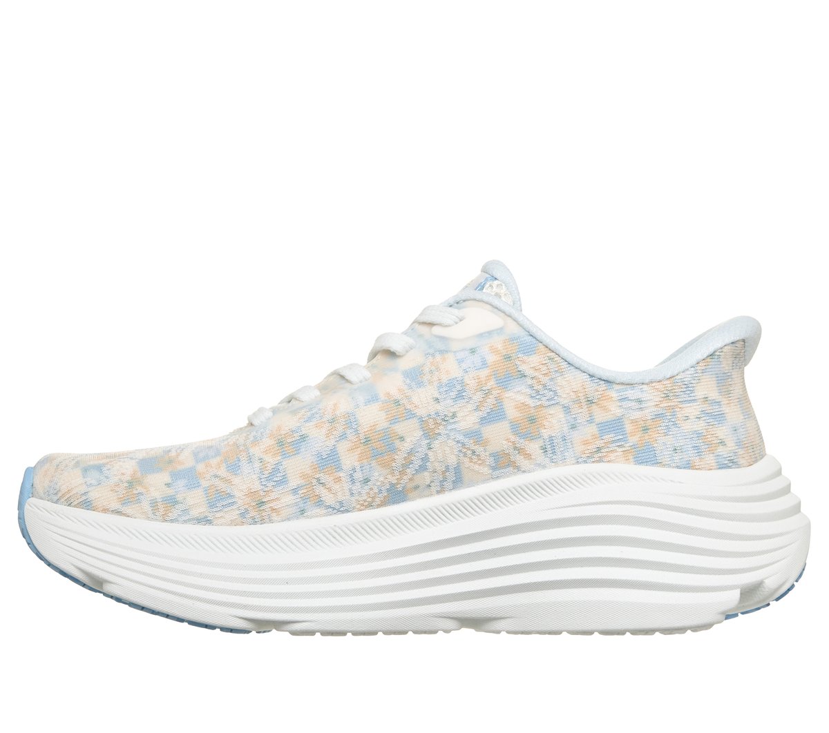 Skechers Slip-ins: Max Cushioning Endeavour - Daisy Burst — LIGHT BLUE