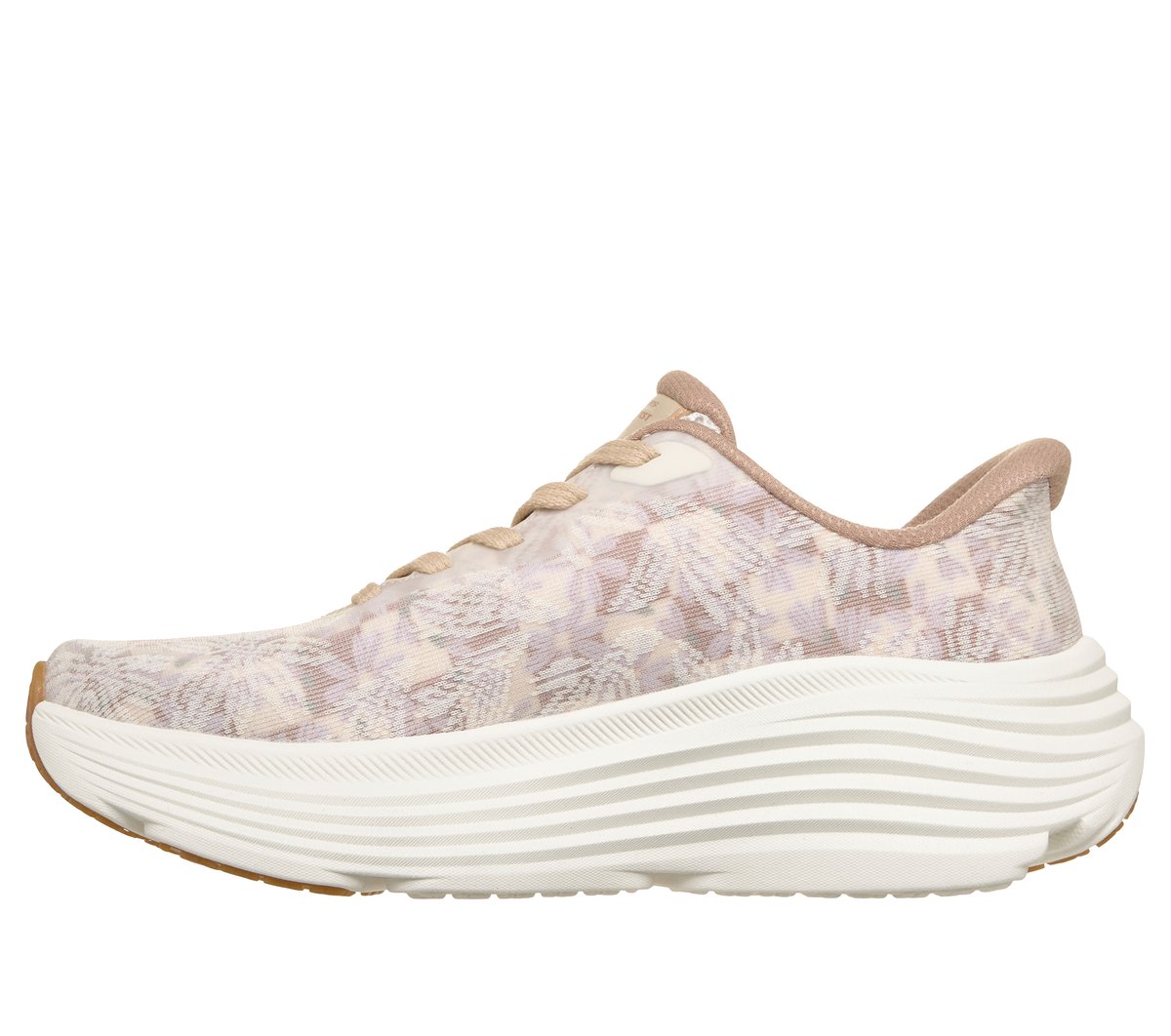 Skechers Slip-ins: Max Cushioning Endeavour - Daisy Burst — NATURAL