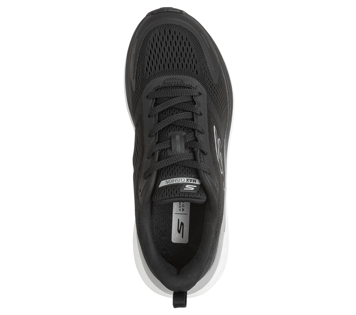 Max Cushioning Elite 3 — BLACK / WHITE