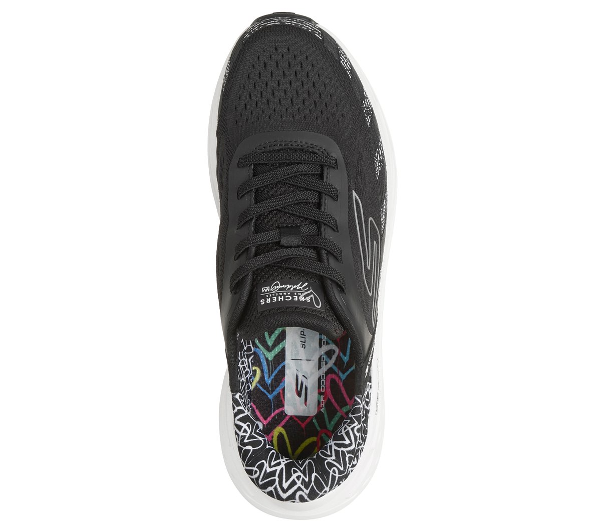 Skechers Slip-ins JGoldcrown: Max Cushioning Elite 3 - Velora — BLACK / WHITE