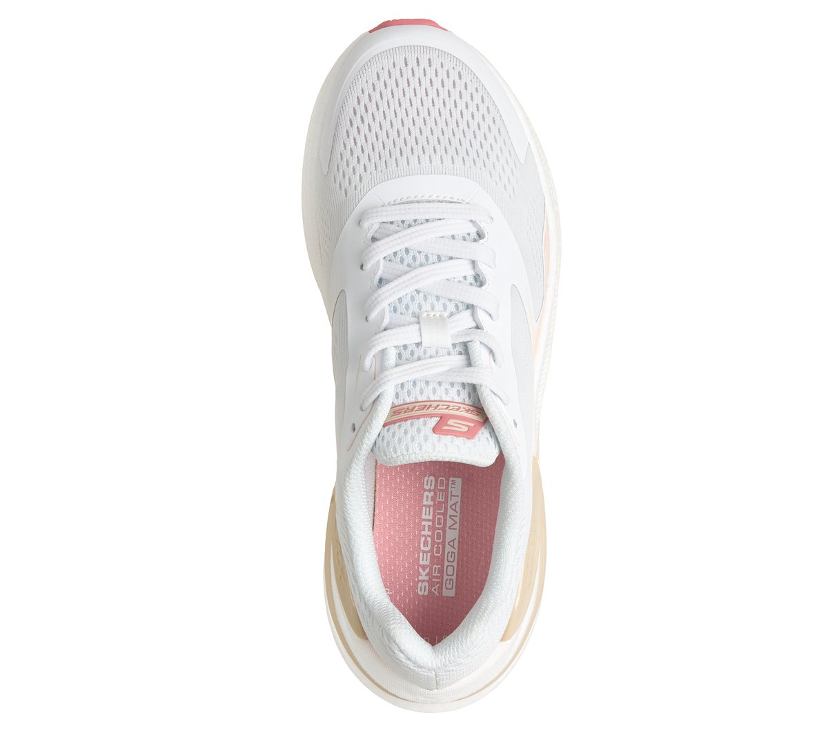 GO RUN Consistent Pro - Corus — WHITE / PINK