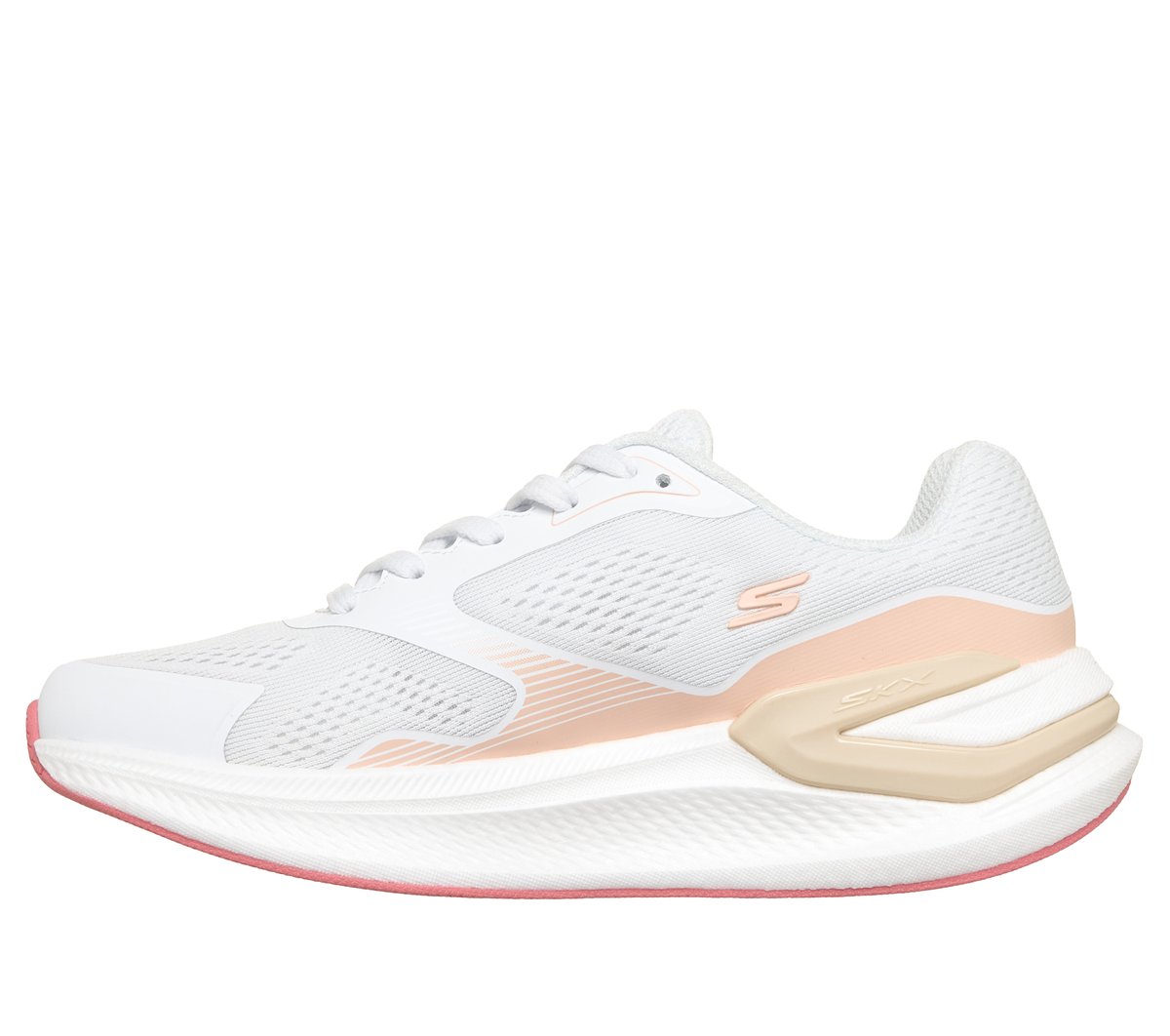 GO RUN Consistent Pro - Corus — WHITE / PINK