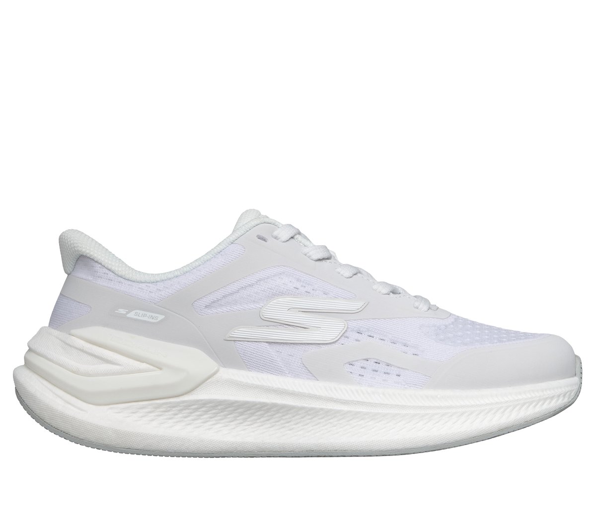 Skechers Slip-ins: GO RUN Consistent Pro — WHITE / GRAY