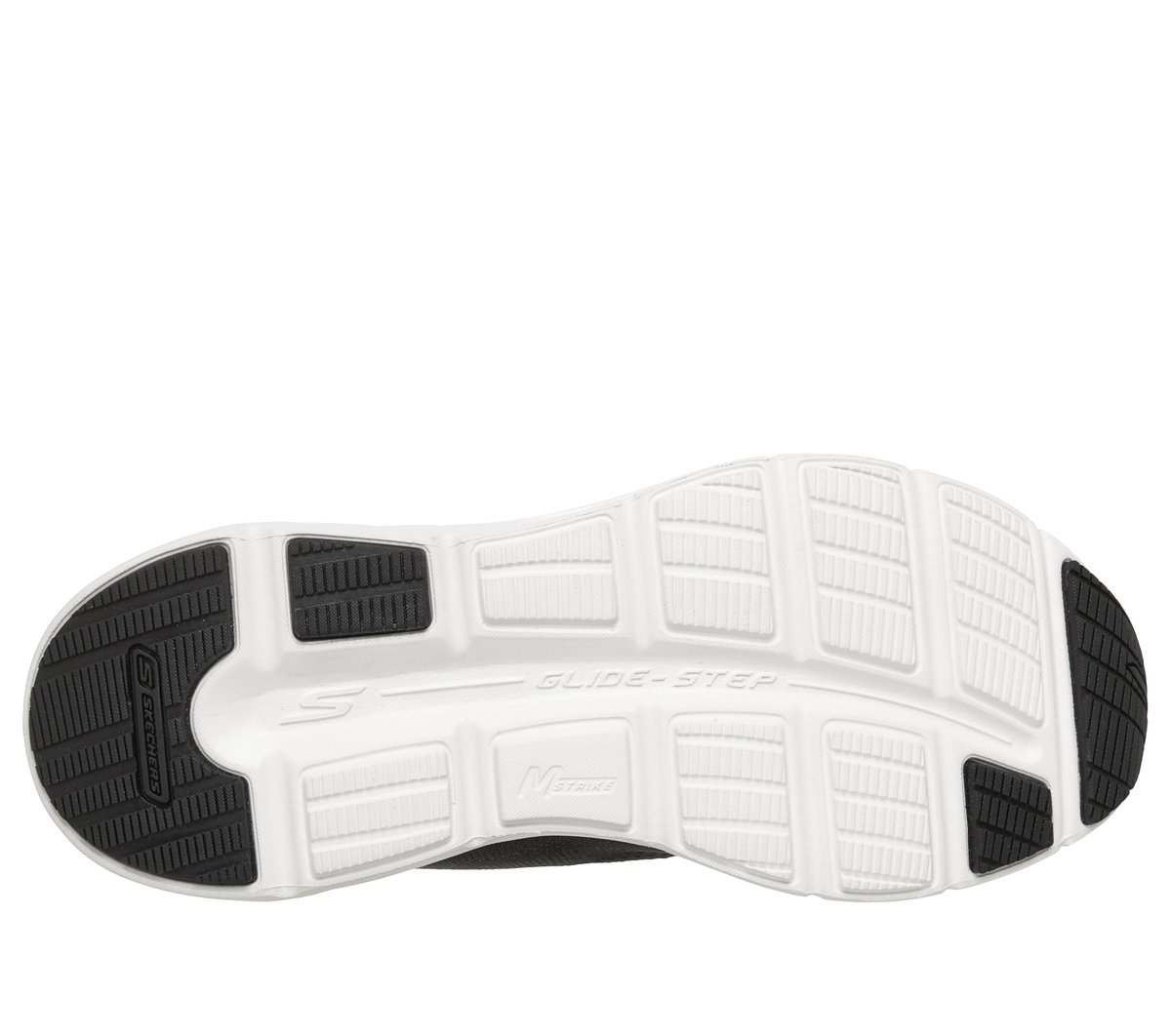 Skechers Slip-ins: Glide-Step Vortex - Rapid Edge — BLACK / WHITE